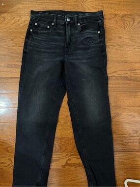 American Eagle Super High Rise Ankle Straight 4R